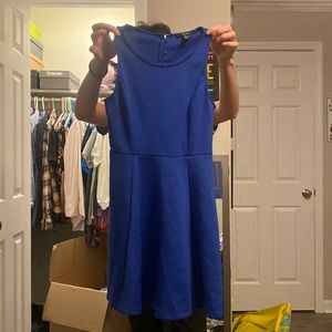 Blue dress